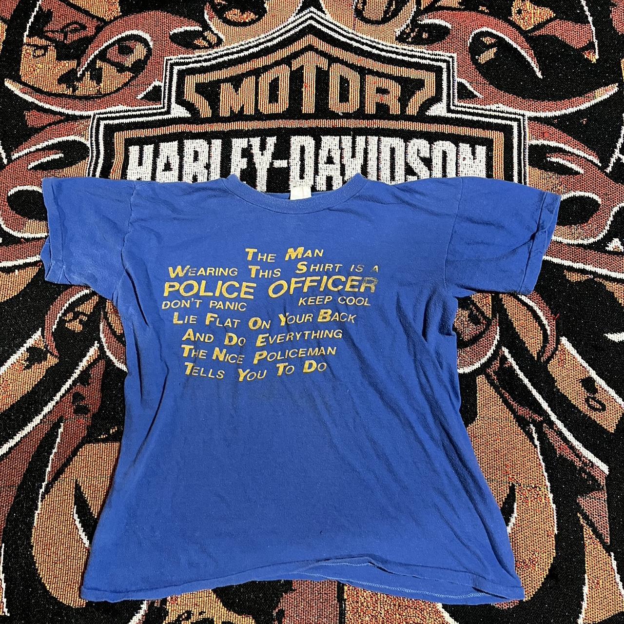 Police Men s T shirt Depop police-men-s-t-shirt-depop