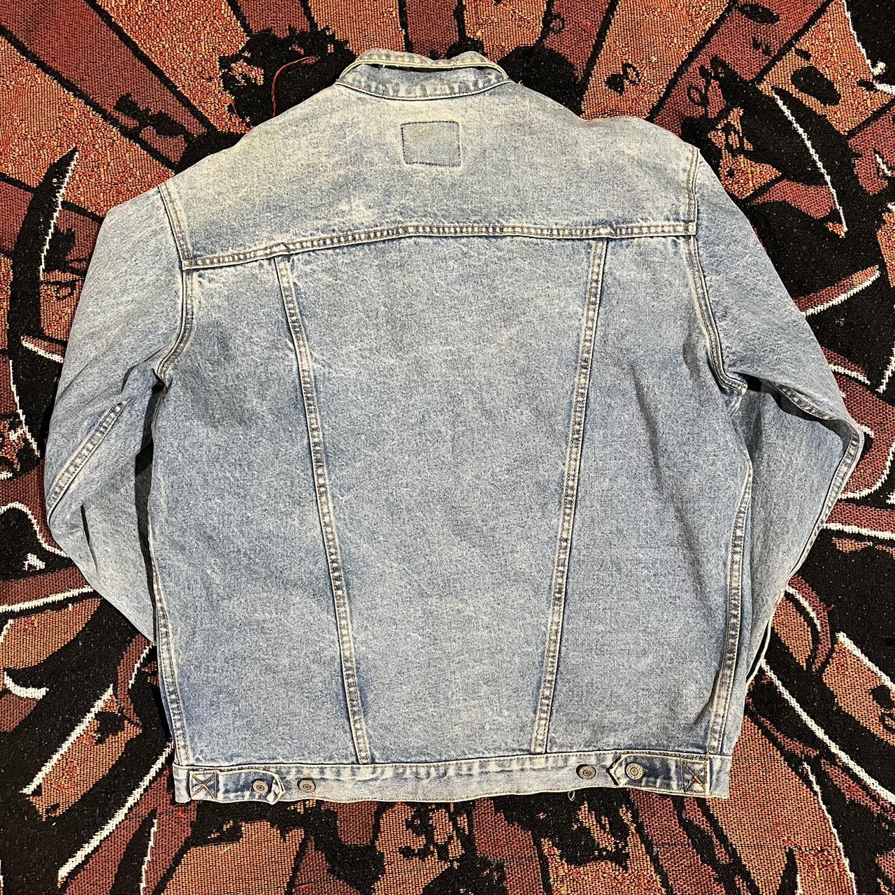 Vintage Gap Denim Trucker Jacket, fits like a size... - Depop