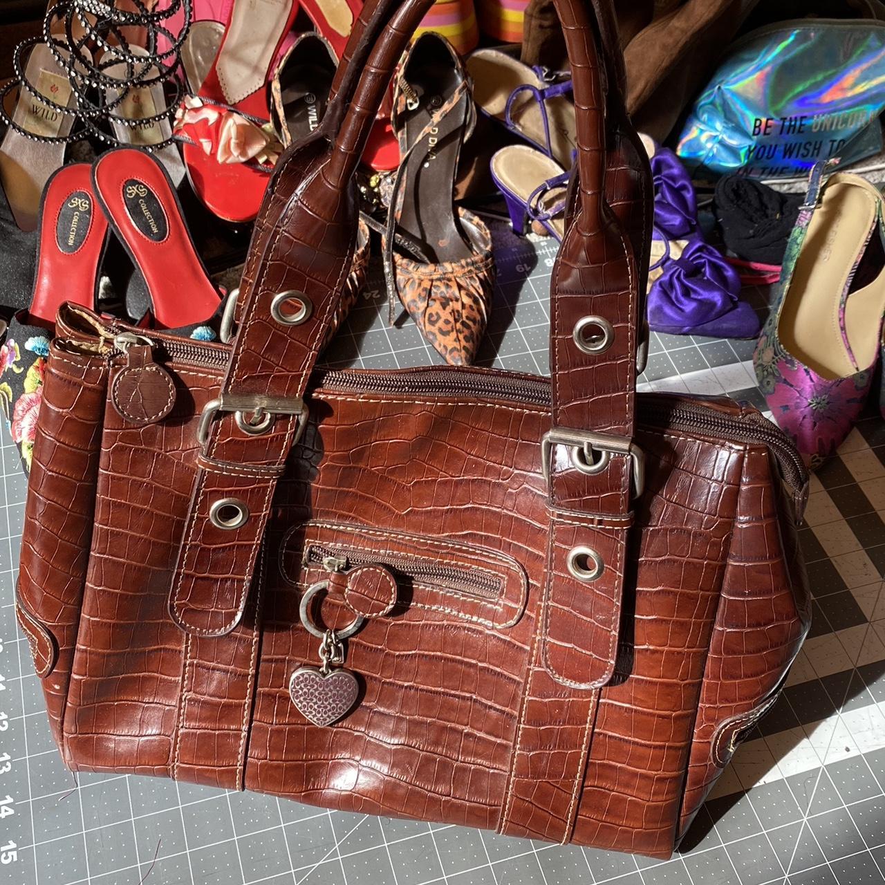 Coach Purse | Coach purses, Bags, Brown leather satchel