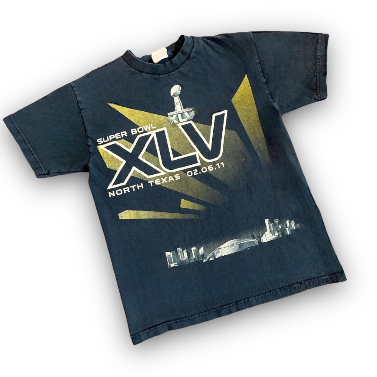 Super Bowl XLV NFL T Shirt L