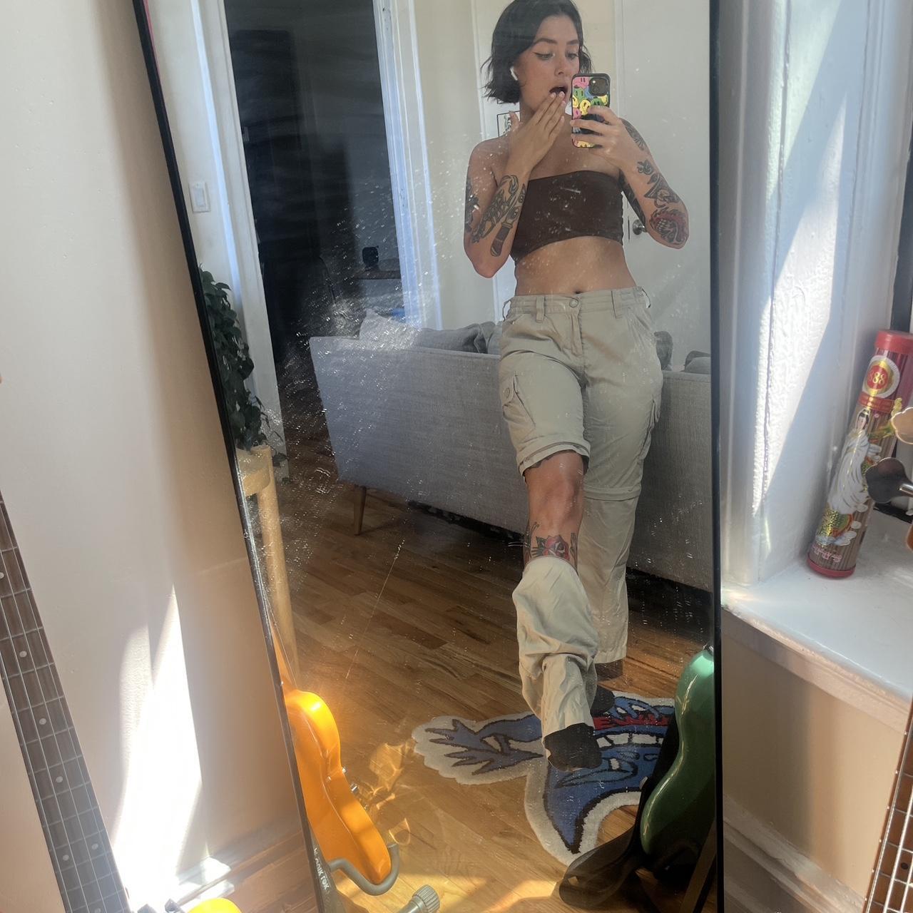 North Face Nylon ZipOff Pants These North Face... Depop