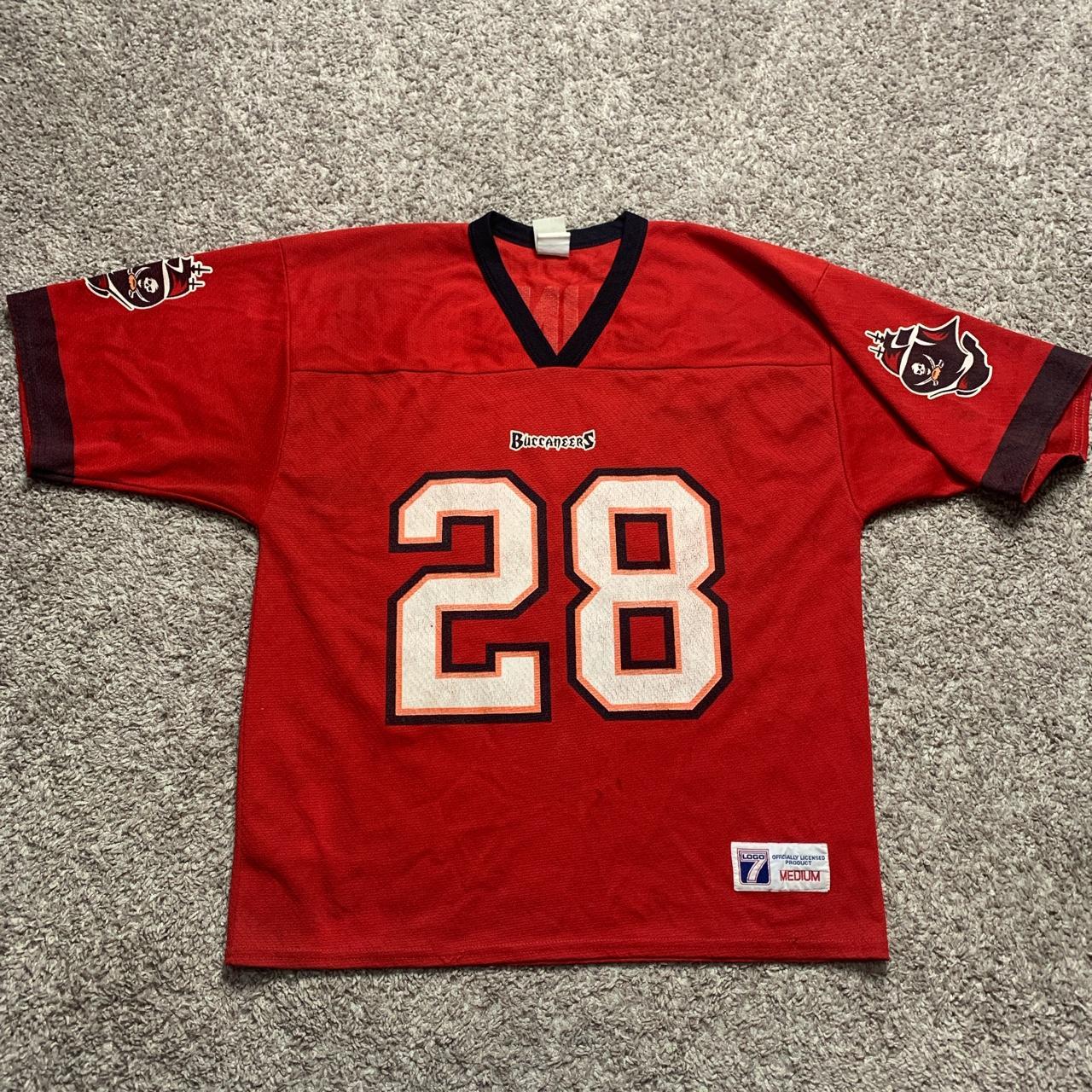 WARRICK DUNN TAMPA BAY BUCCANEERS VINTAGE 1990'S ADIDAS JERSEY