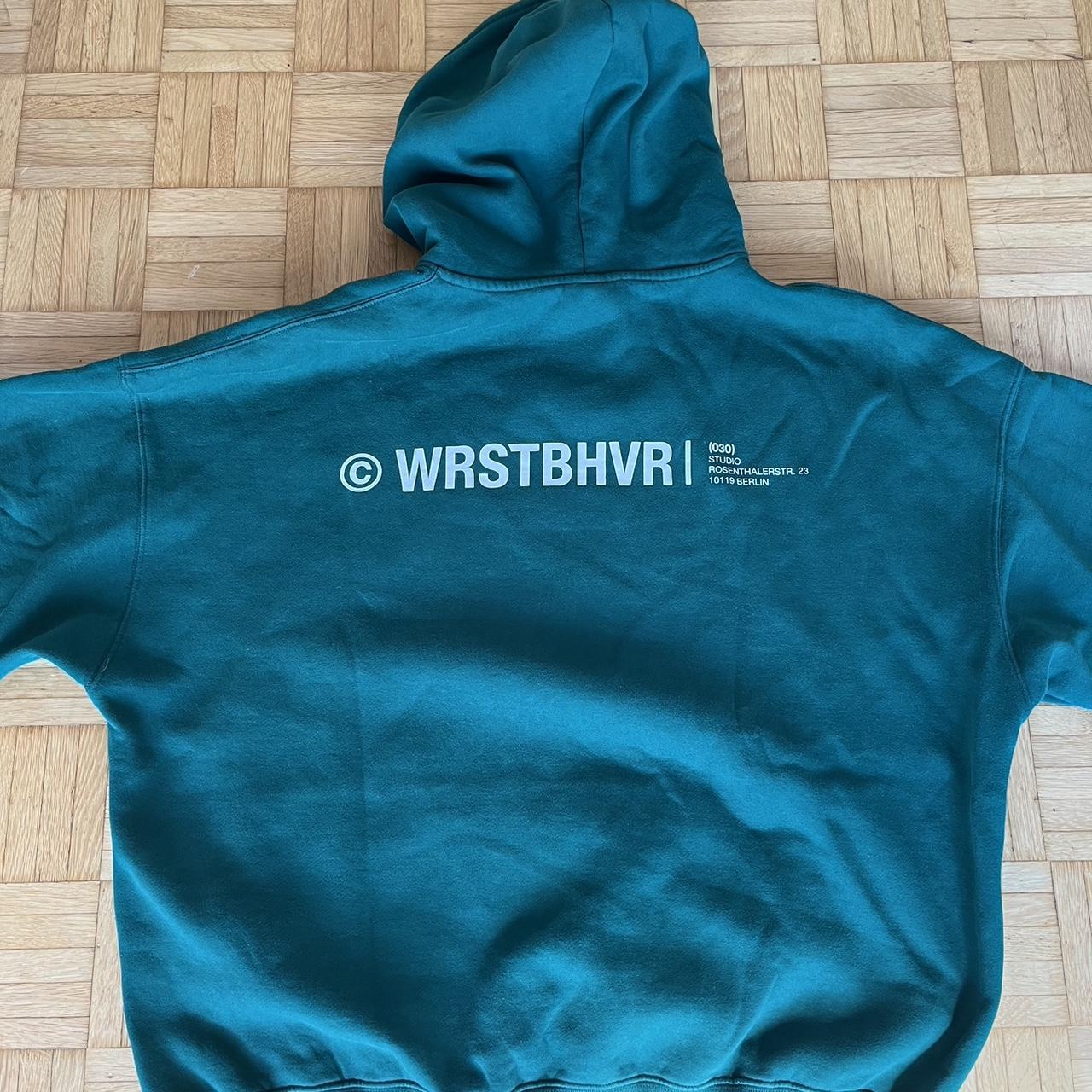 WRSTBHVR Hoodie Size: Large Depop