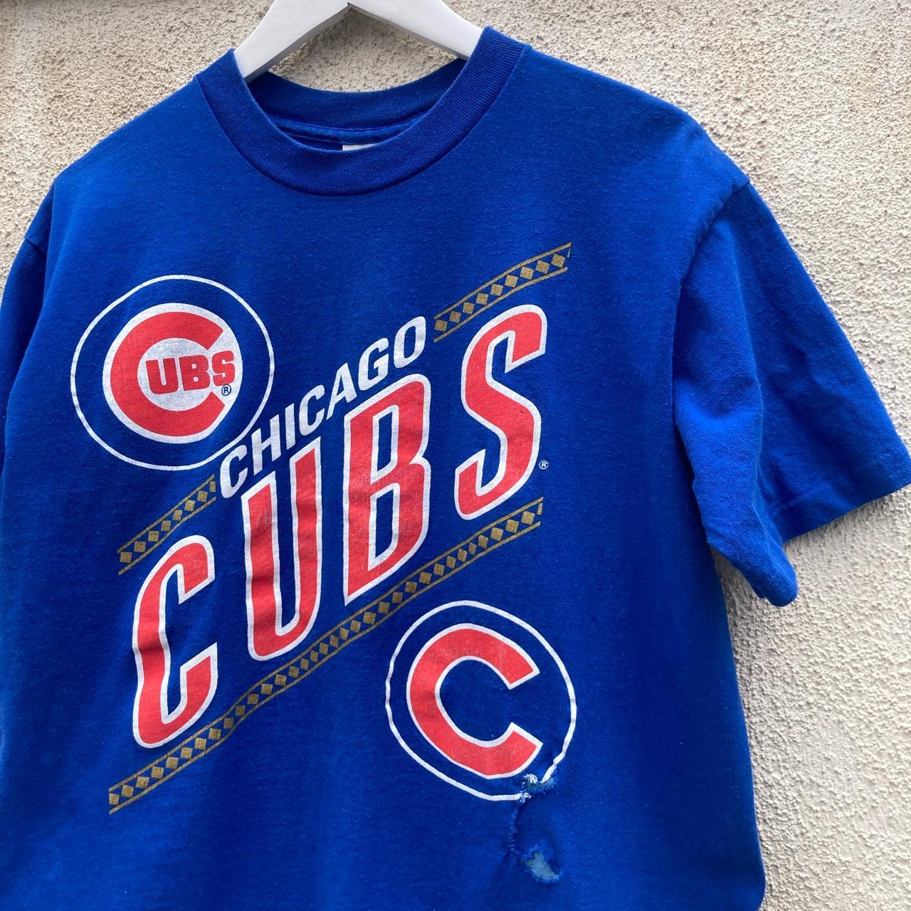 Mens 1991 Chicago Cubs Shirt Size Large Single - Depop