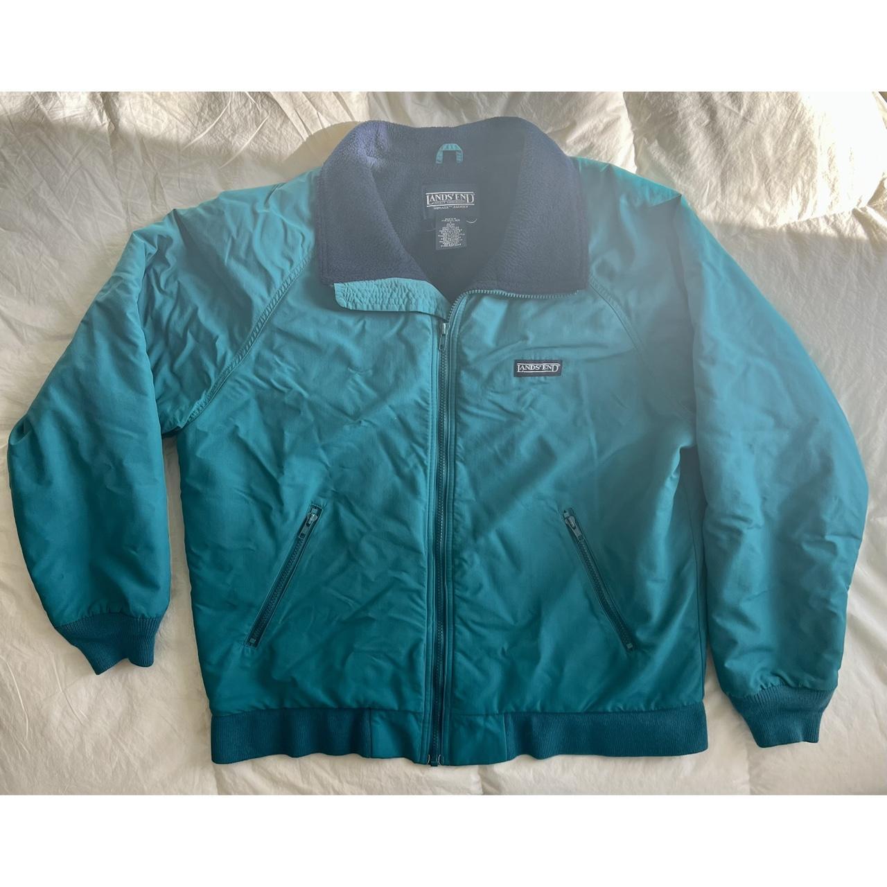 Retro Land’s End Squall Jacket (minor pilling under... Depop