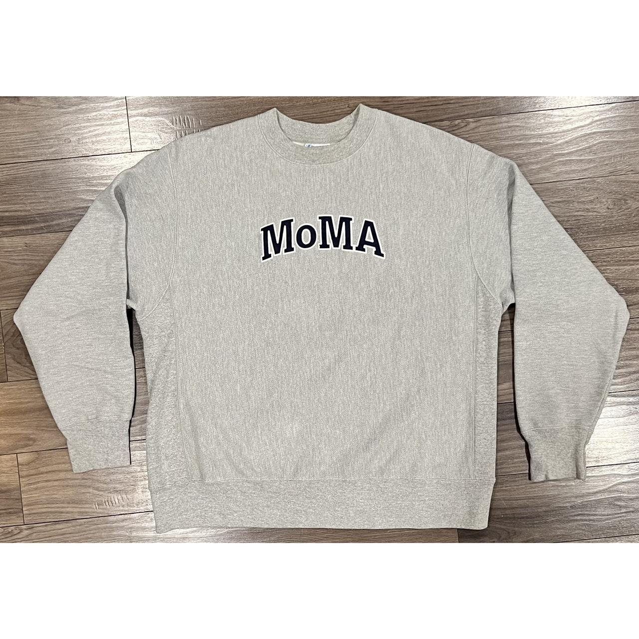 MoMA Champion Crewneck Sweatshirt #MoMA #champion... - Depop