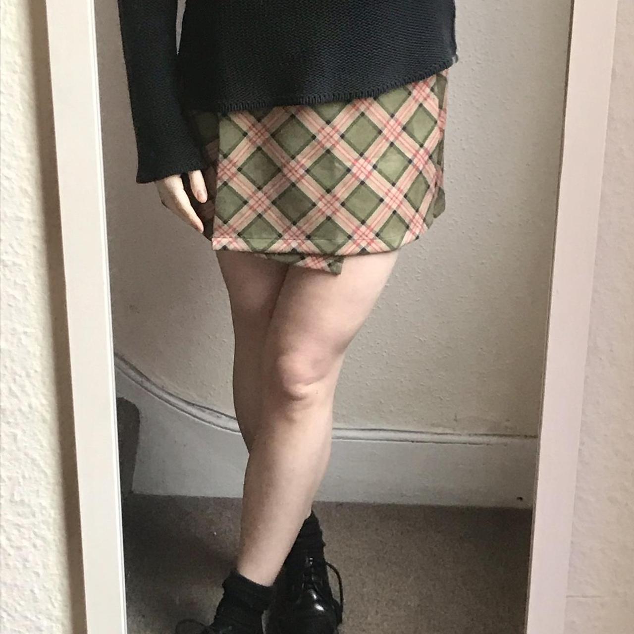 Unif witz skirt dupe x labelled large but more of a... - Depop