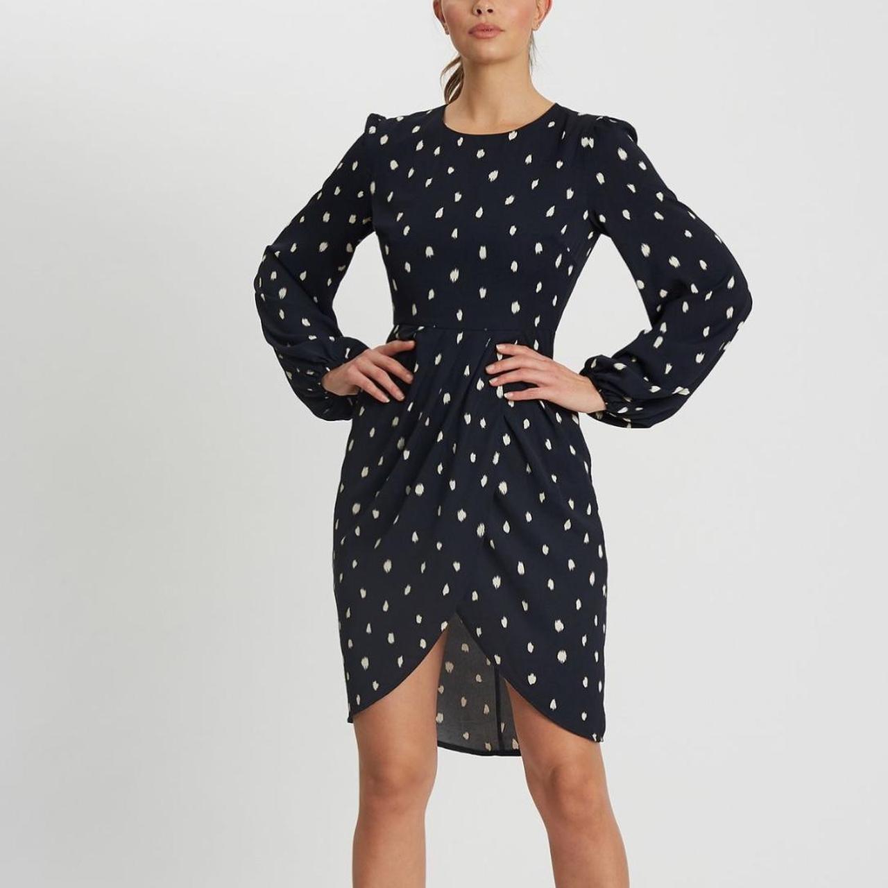 Navy tulip dress best sale