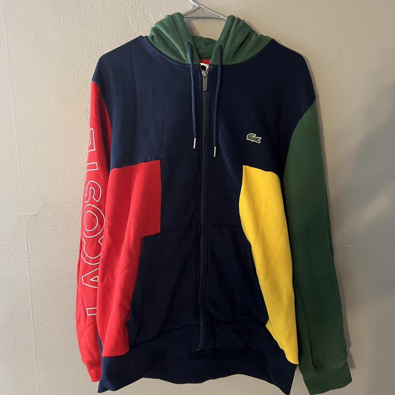 Lacoste cheap yellow hoodie