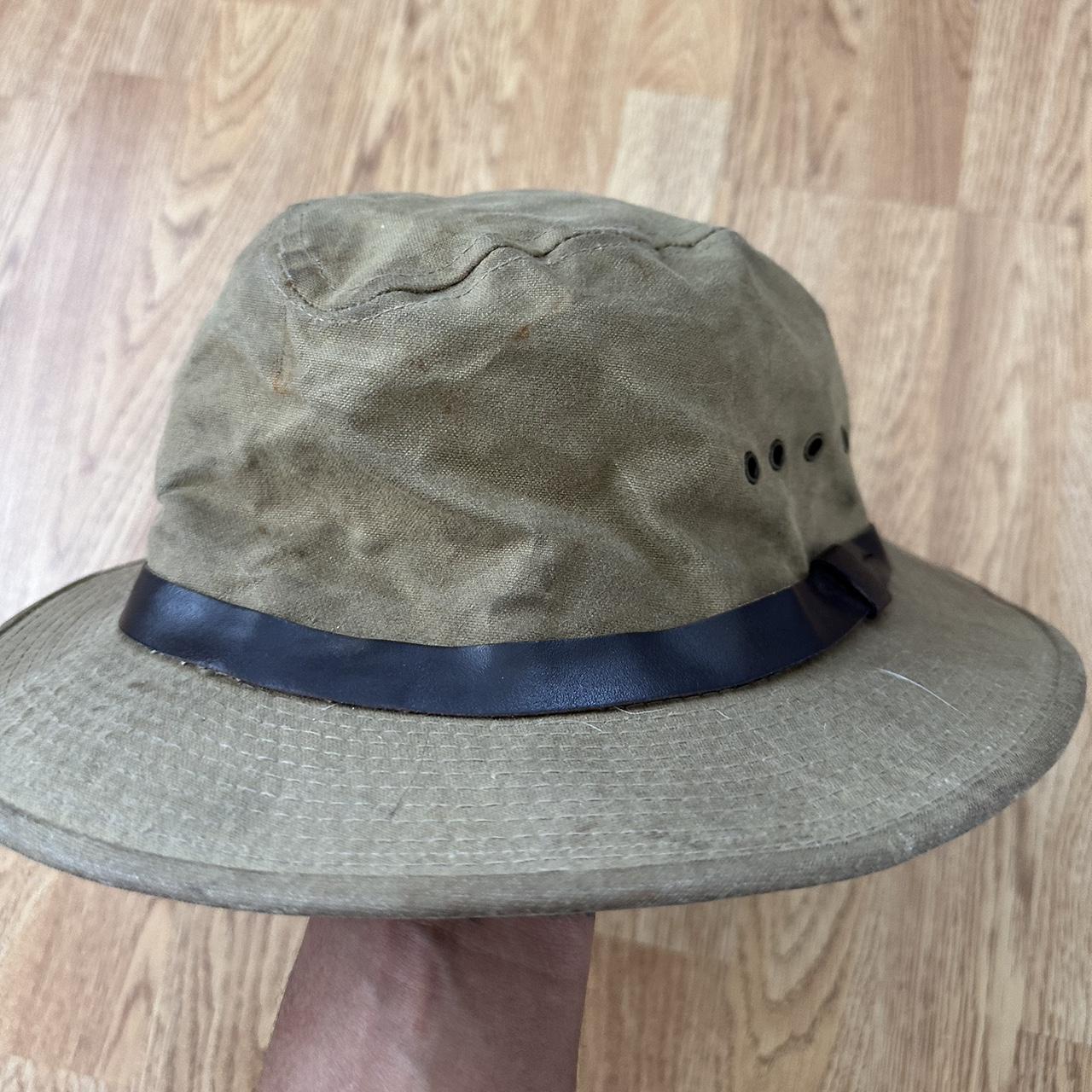 XXL Vintage Filson canvas safari lookin hat - Depop