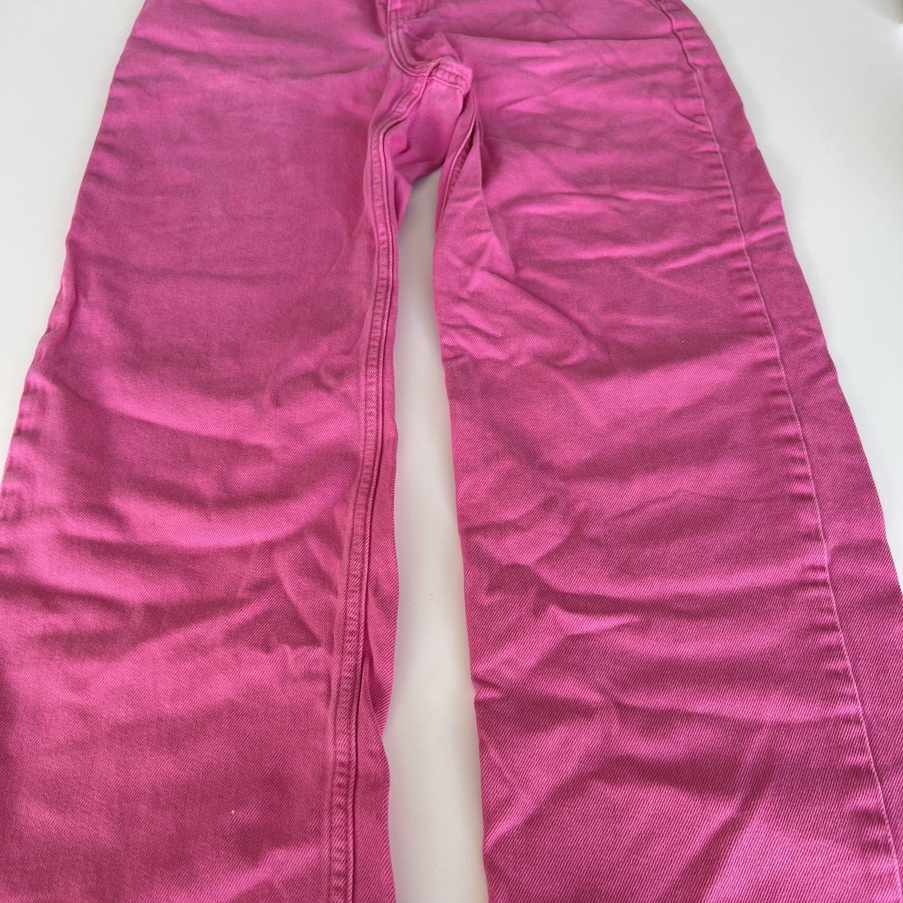 Primark Women's Pink Jeans | Depop