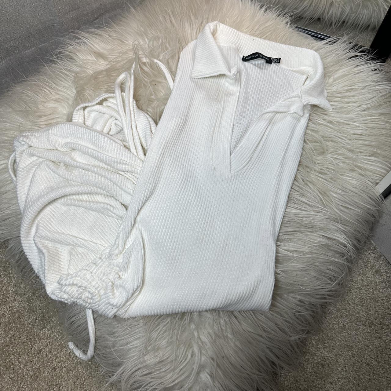 Cream Tank Dress ☆ - Worn Once ! Comes As Is ! - - Depop