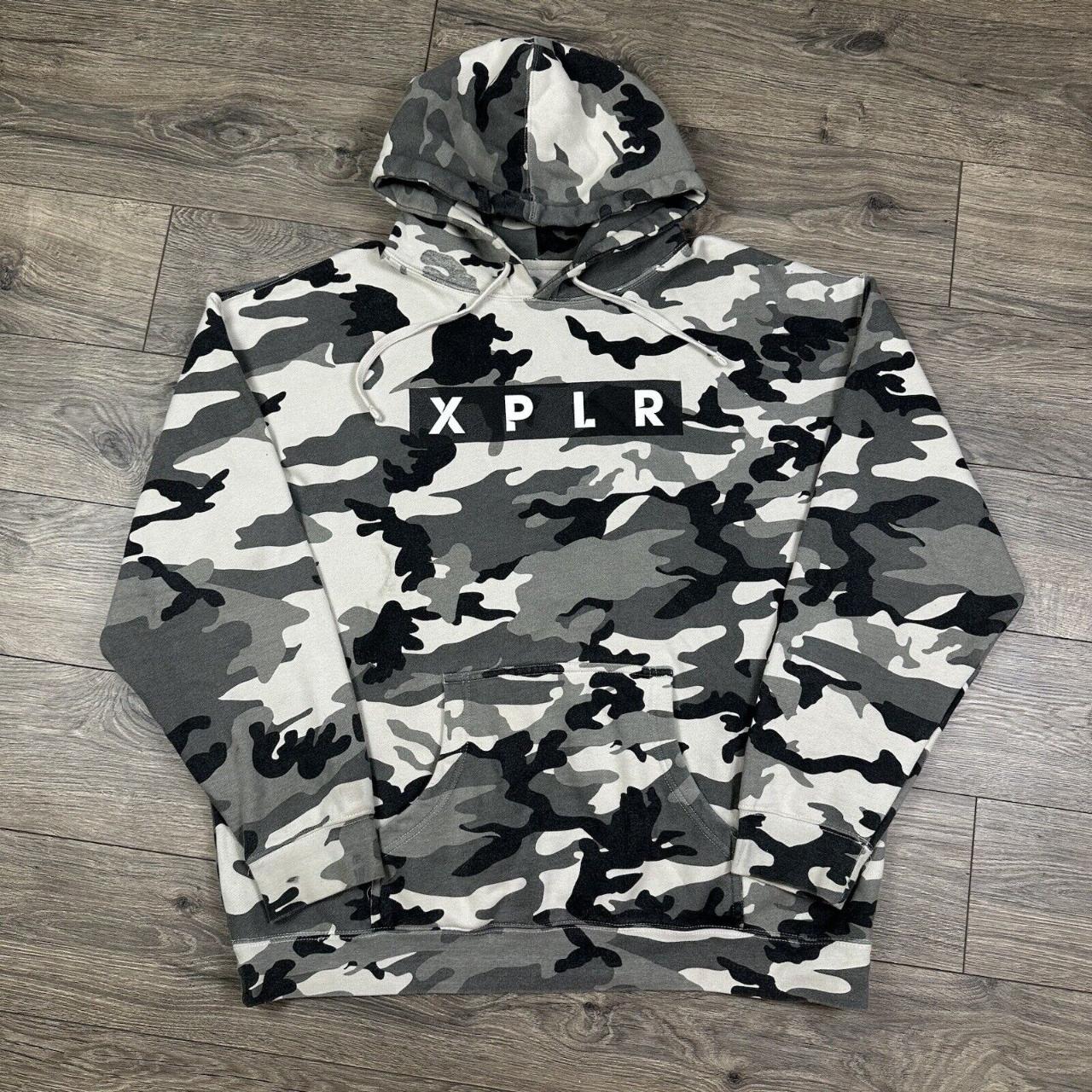 Camo xplr hoodie sale