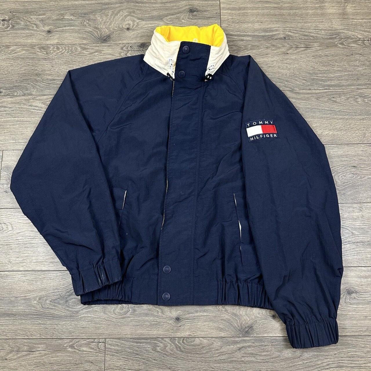 Tommy hilfiger clearance blue windbreaker