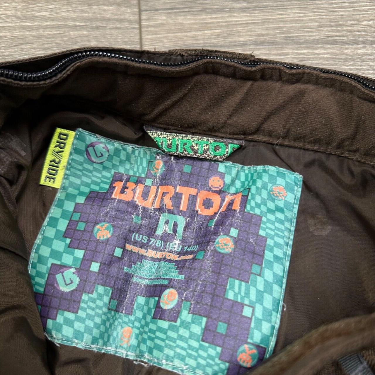 Burton DryRide Snowboard Ski Pants Brown Waterproof... Depop