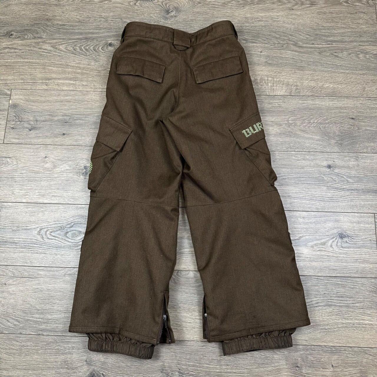 Burton DryRide Snowboard Ski Pants Brown Waterproof... Depop