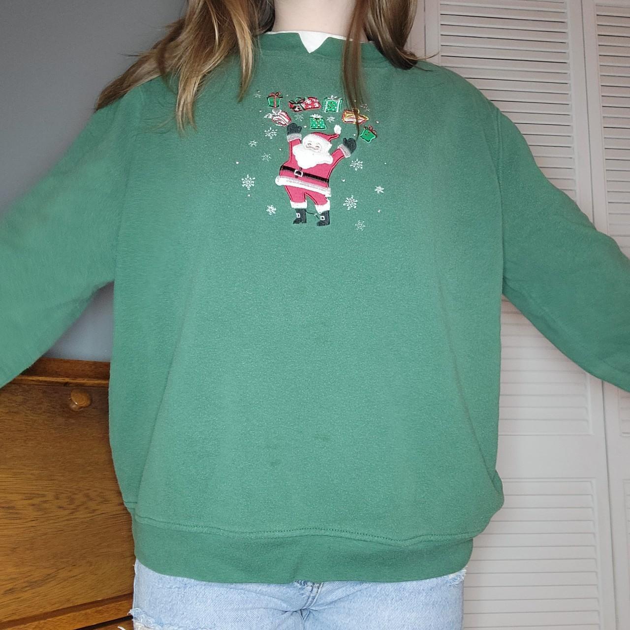 Hasting & Smith Grandmacore Christmas sweater Size... - Depop