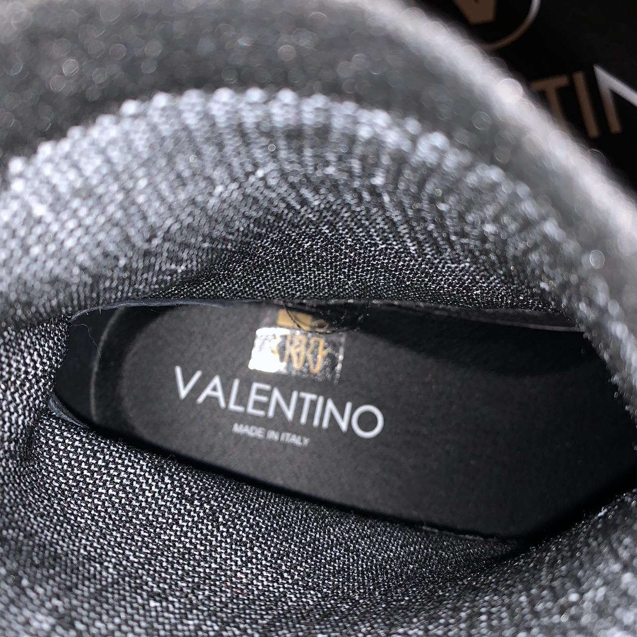 mens valentino trainers black