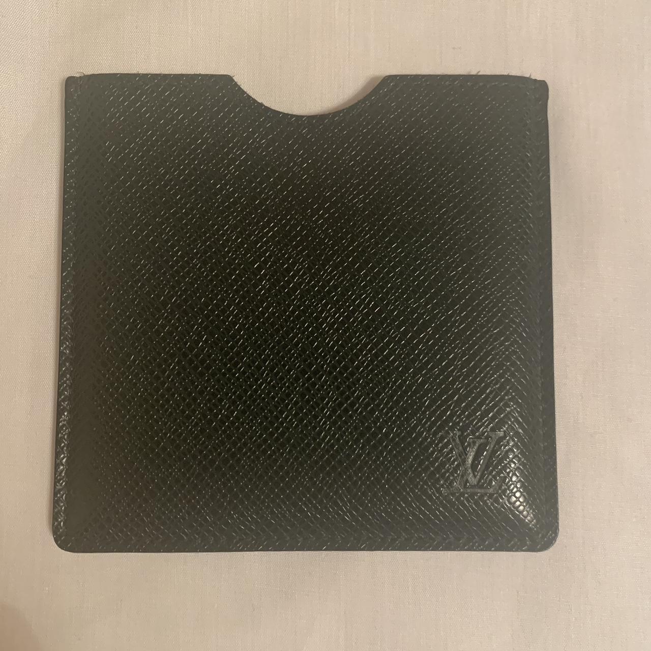 Black Louis Vuitton men's wallet bi fold - Depop