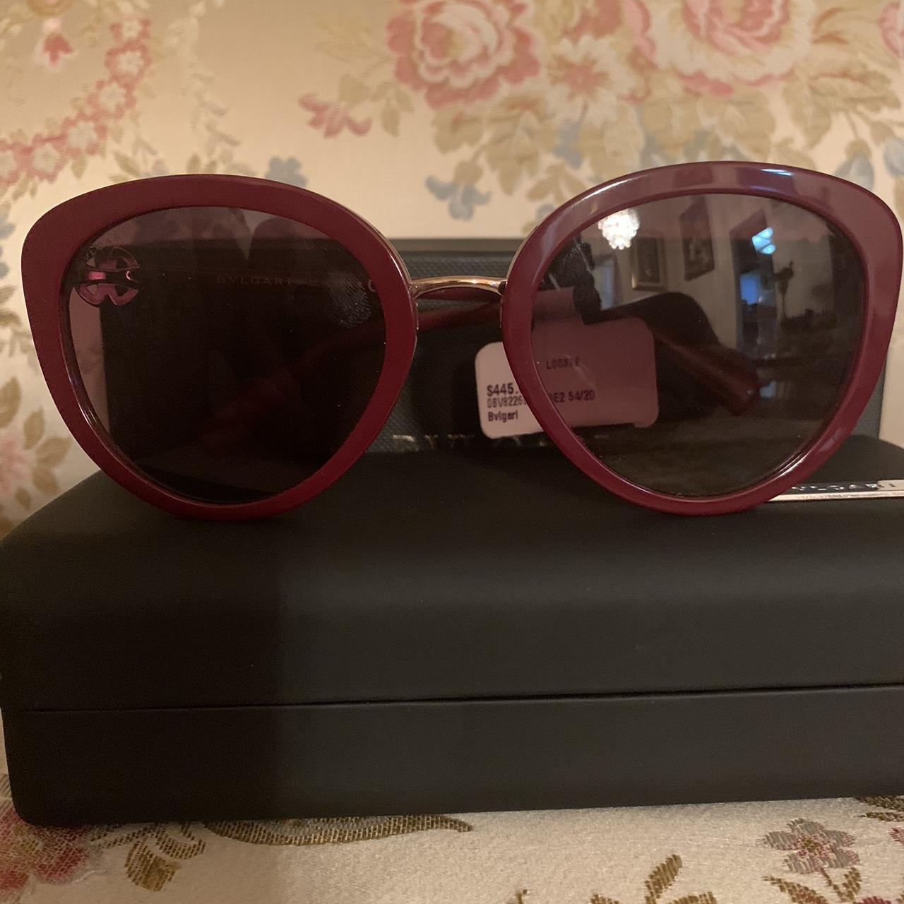 Bvlgari sunglasses cat eye hot sale