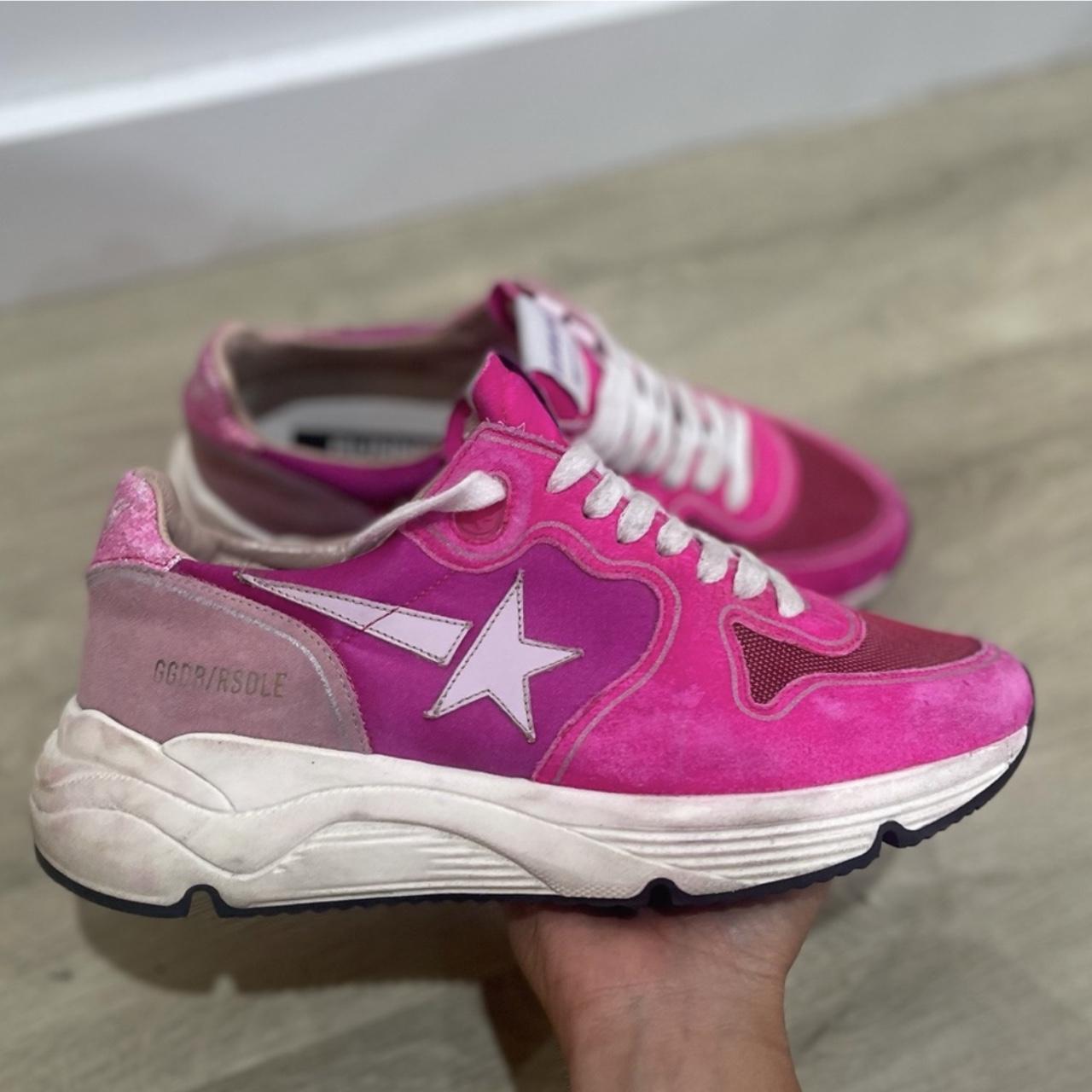 Hot pink golden goose on sale