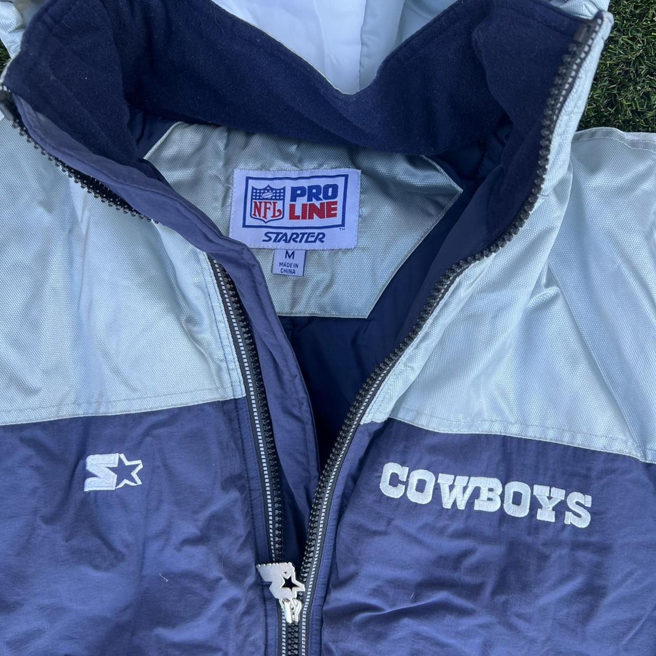 Vintage Dallas Cowboys Starter Jacket Size - Depop