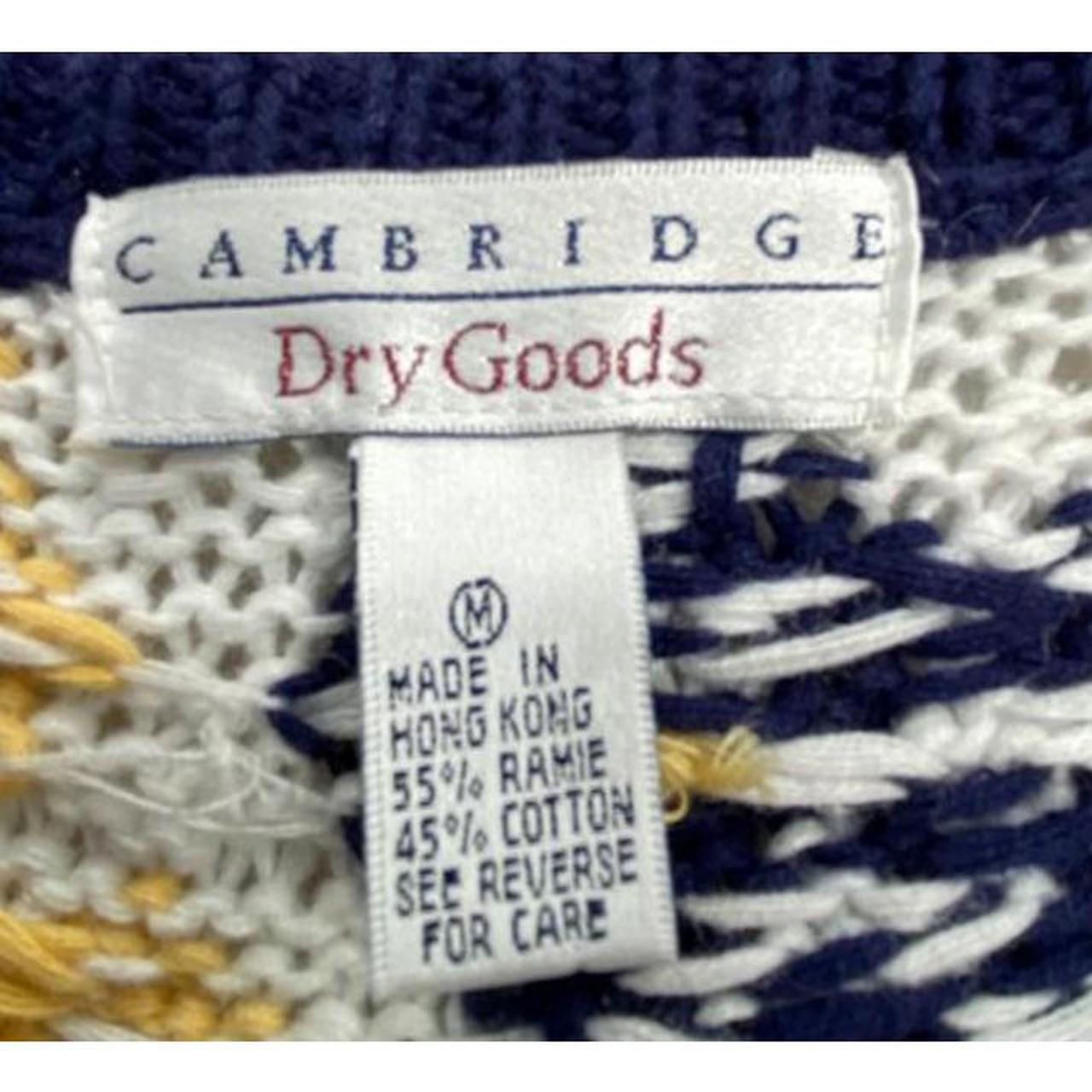 Cambridge dry goods clearance sweater