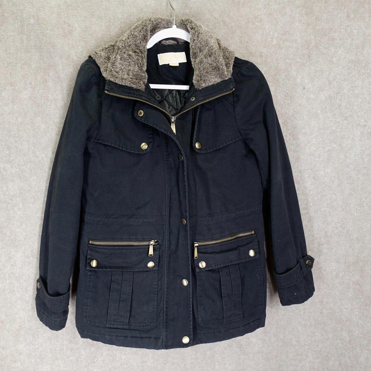 Michael kors online black parka