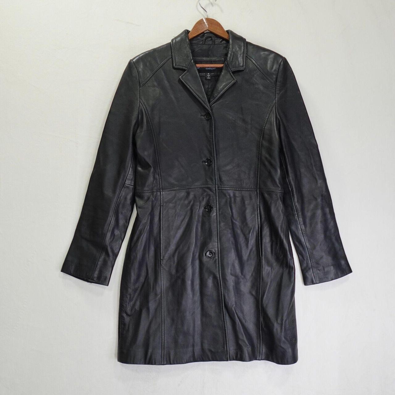 Kenneth cole black on sale coat