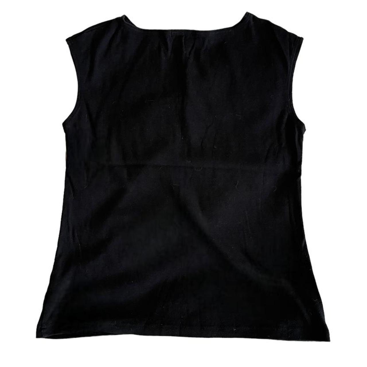 Women's Black Vest Depop