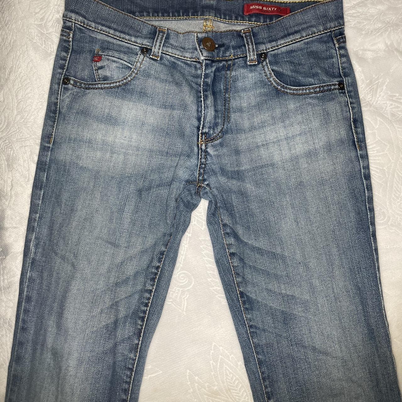 Miss Sixty Women's Blue Jeans | Depop