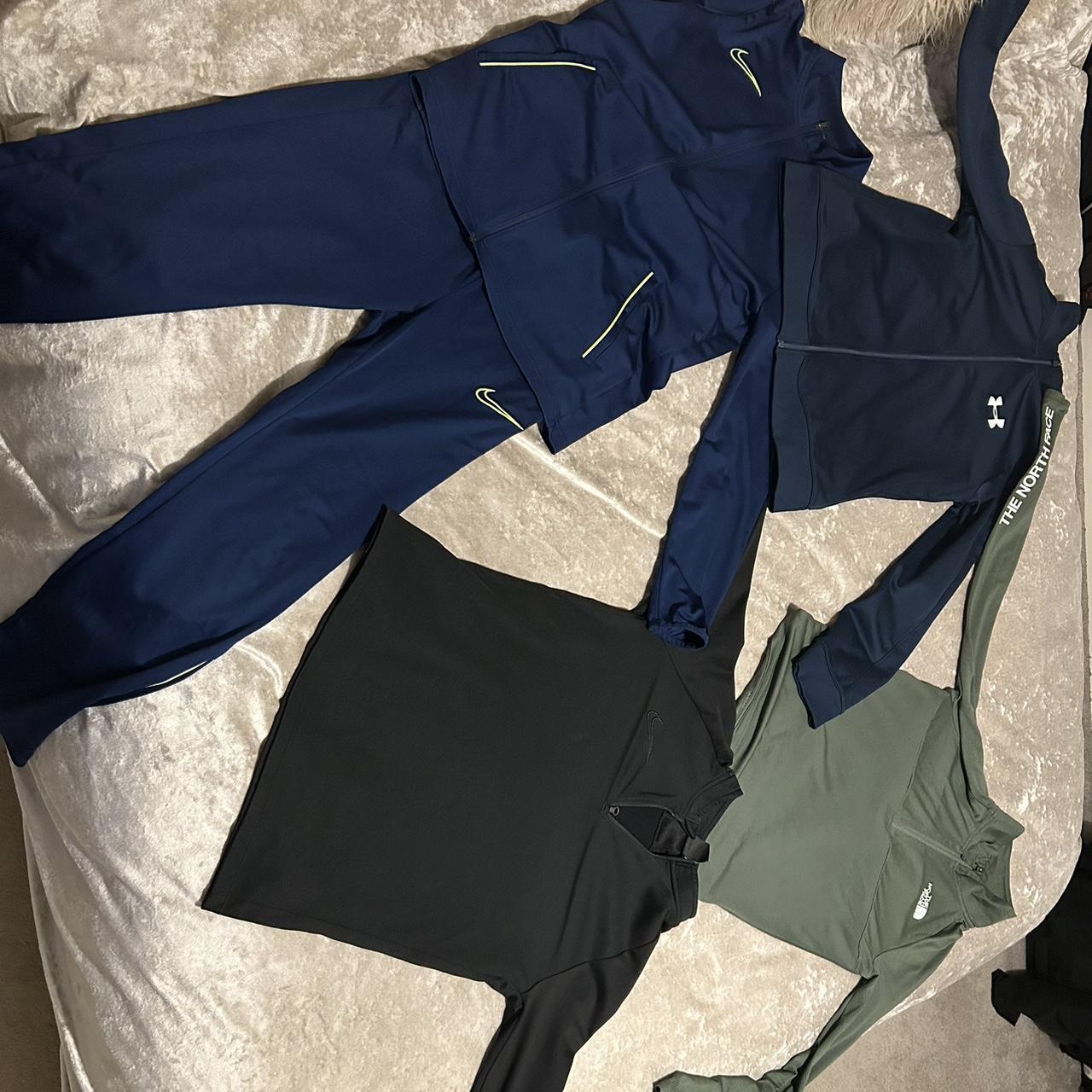blue nike air tracksuit mens