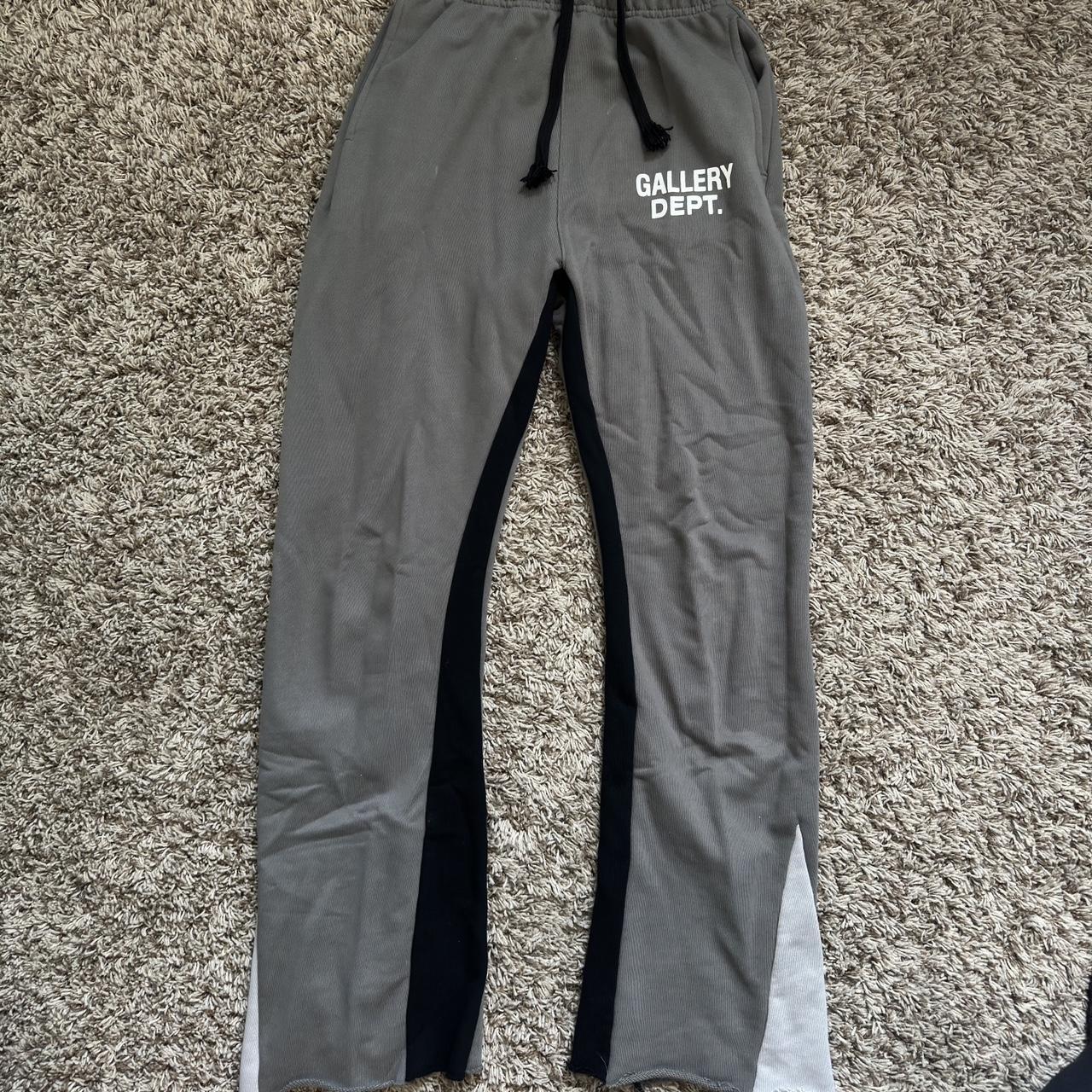 gallery dept flared sweatpants -yes they are a wrep,... - Depop