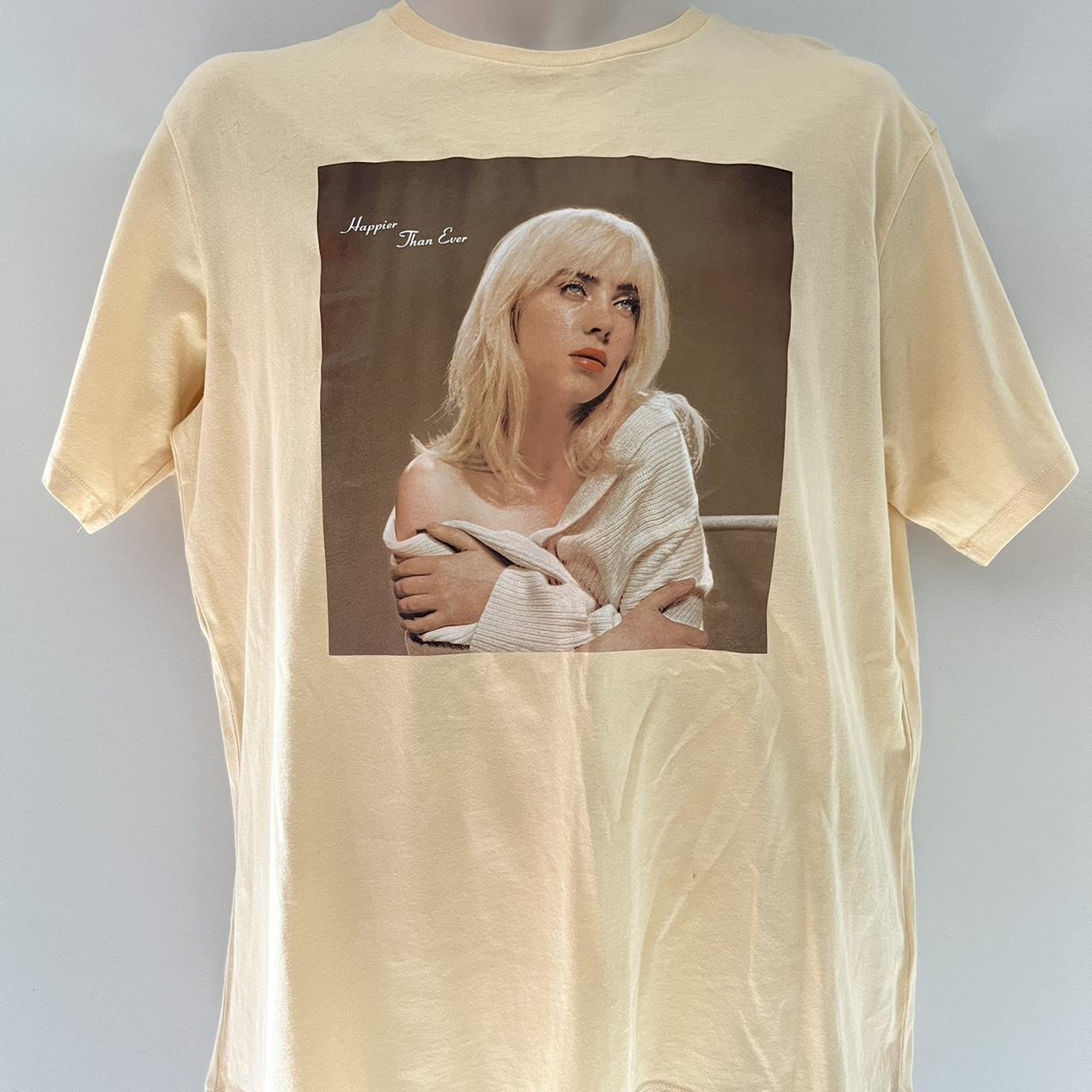 Billie Eilish Happier Than Ever T Shirt Kids size | Depop