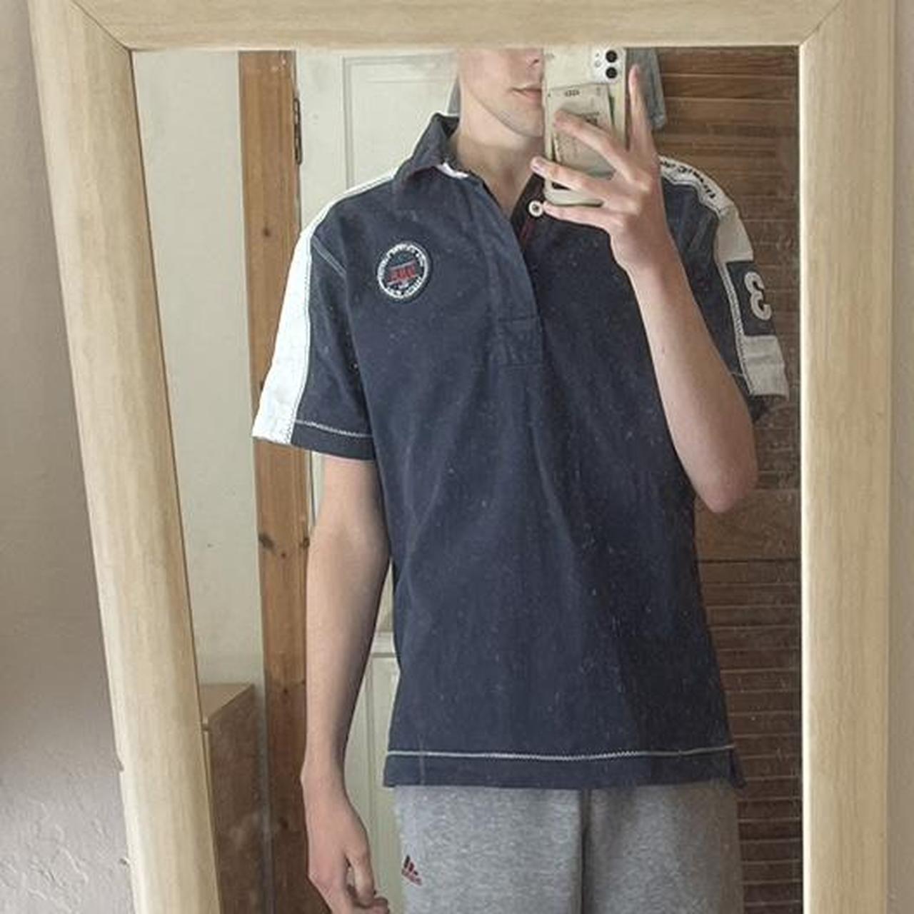 vintage crew clothing polo shirt GBR label size... Depop