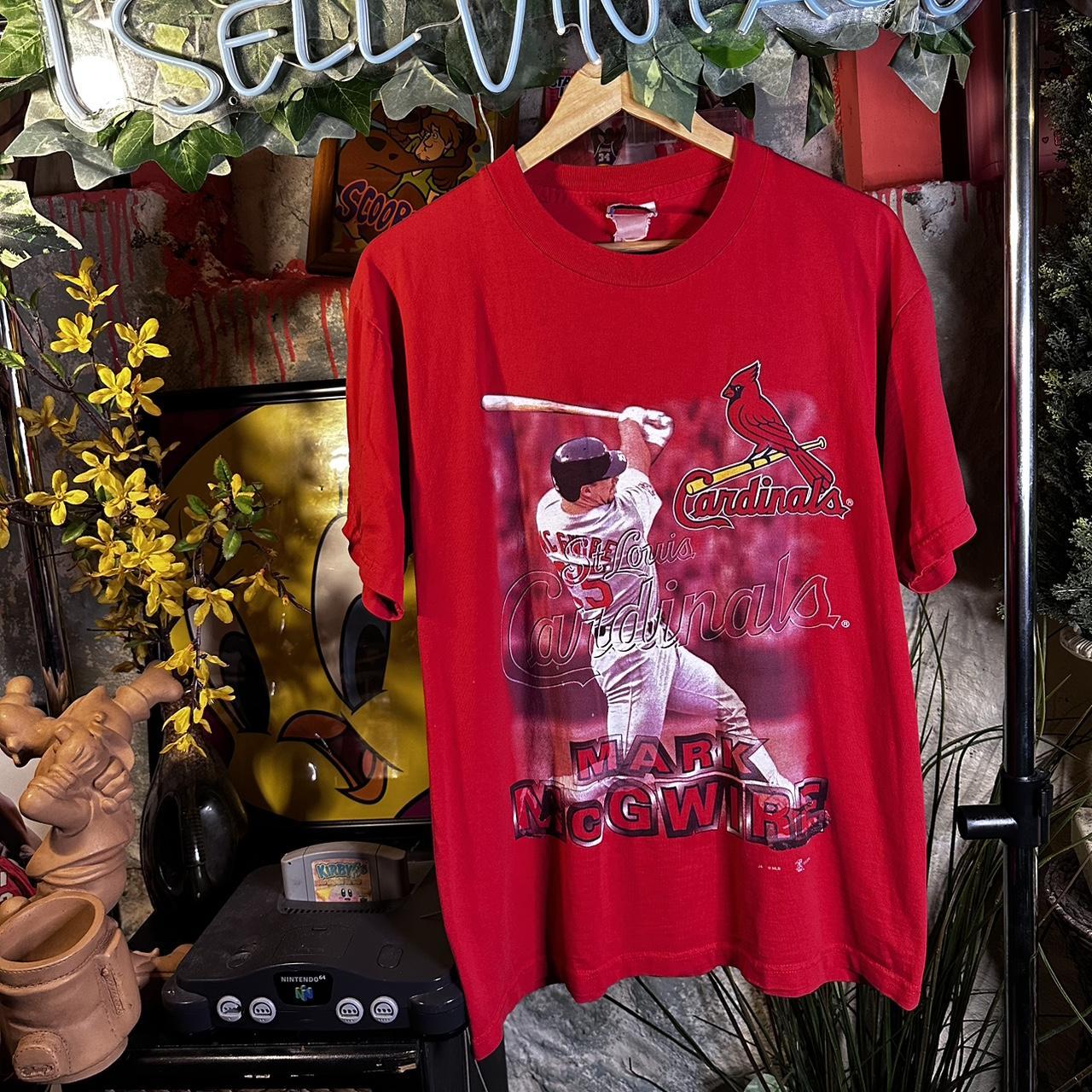 MLB Men's T-Shirt - Red - XXL