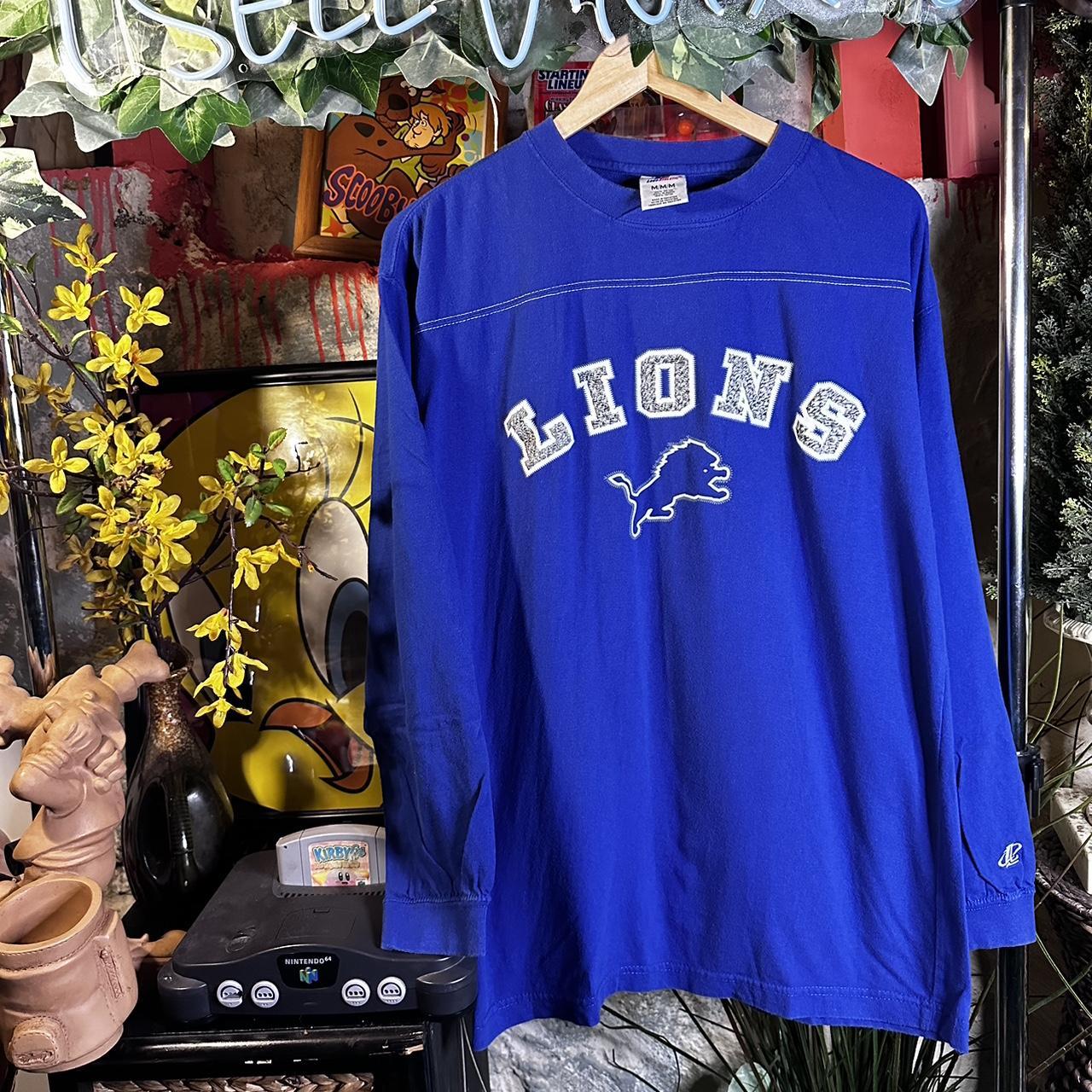 Medium Detroit Lions Sweatshirt/Hoodie #Detroit - Depop