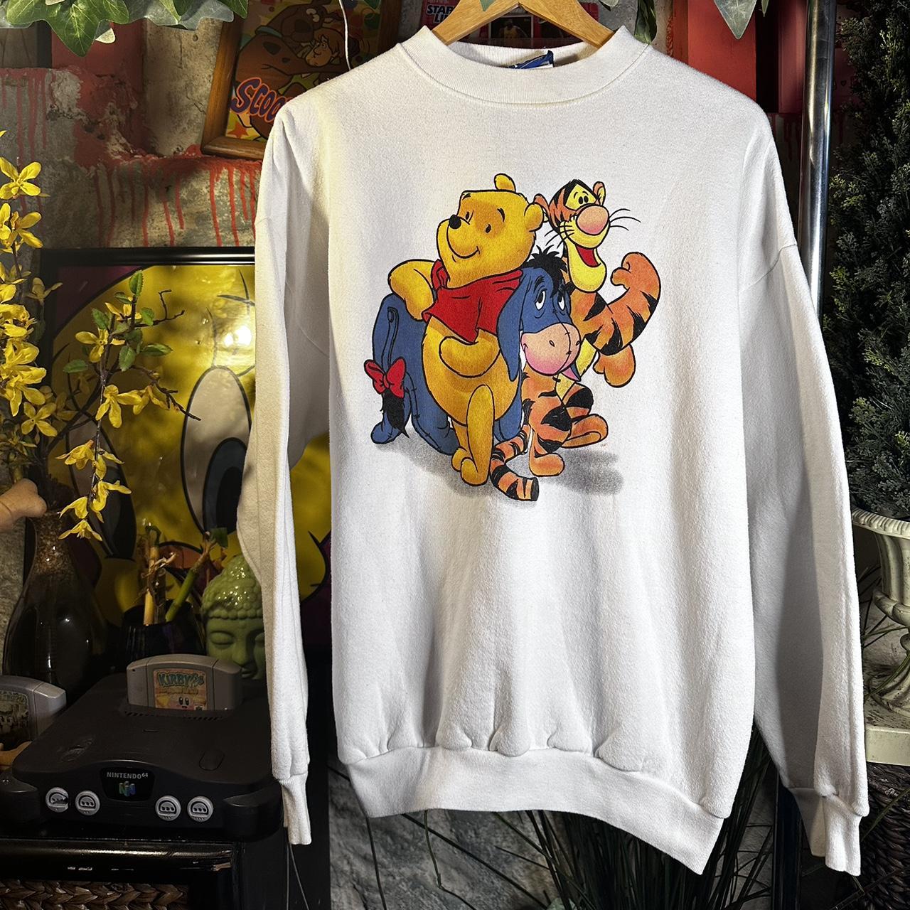 Winnie the hotsell pooh sweatshirt mens