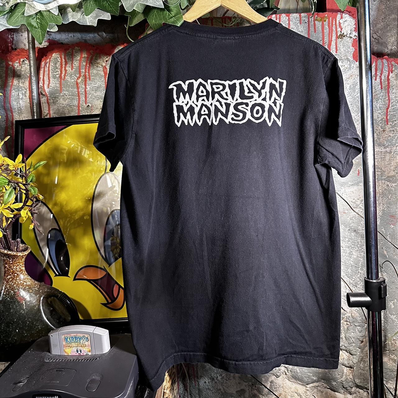 Rare Vintage 2000 Marilyn Manson Willy Wonka Big... - Depop