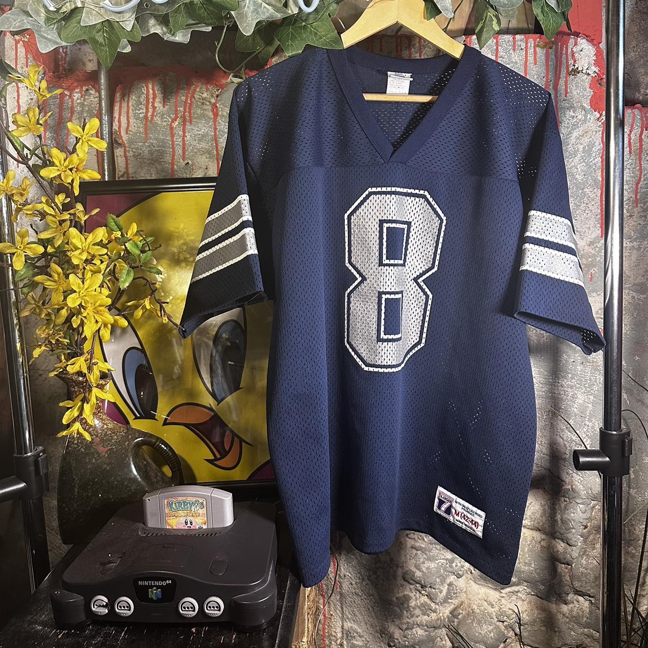 Vintage 10s+ Navy Nike NFL Dallas Cowboys 82 Football Jersey - X