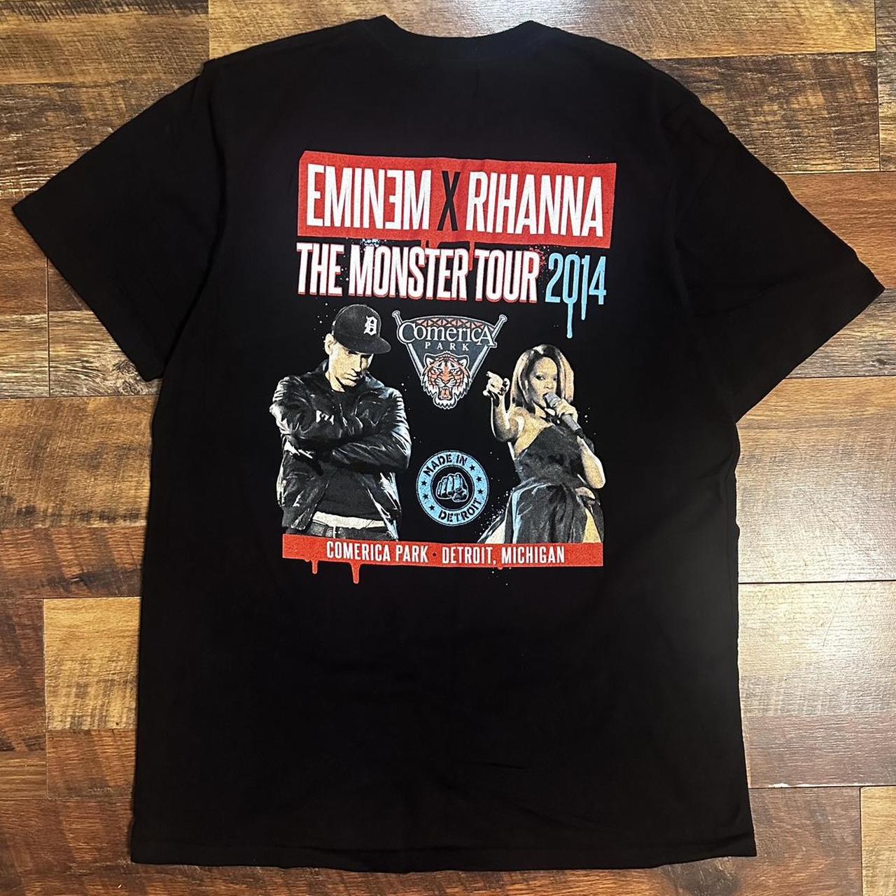 Rare Vintage Y2K 2014 Eminem x Rihanna The Monster... - Depop