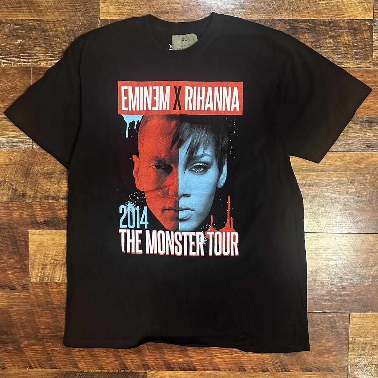 Rare Vintage Y2K 2014 Eminem x Rihanna The Monster... - Depop