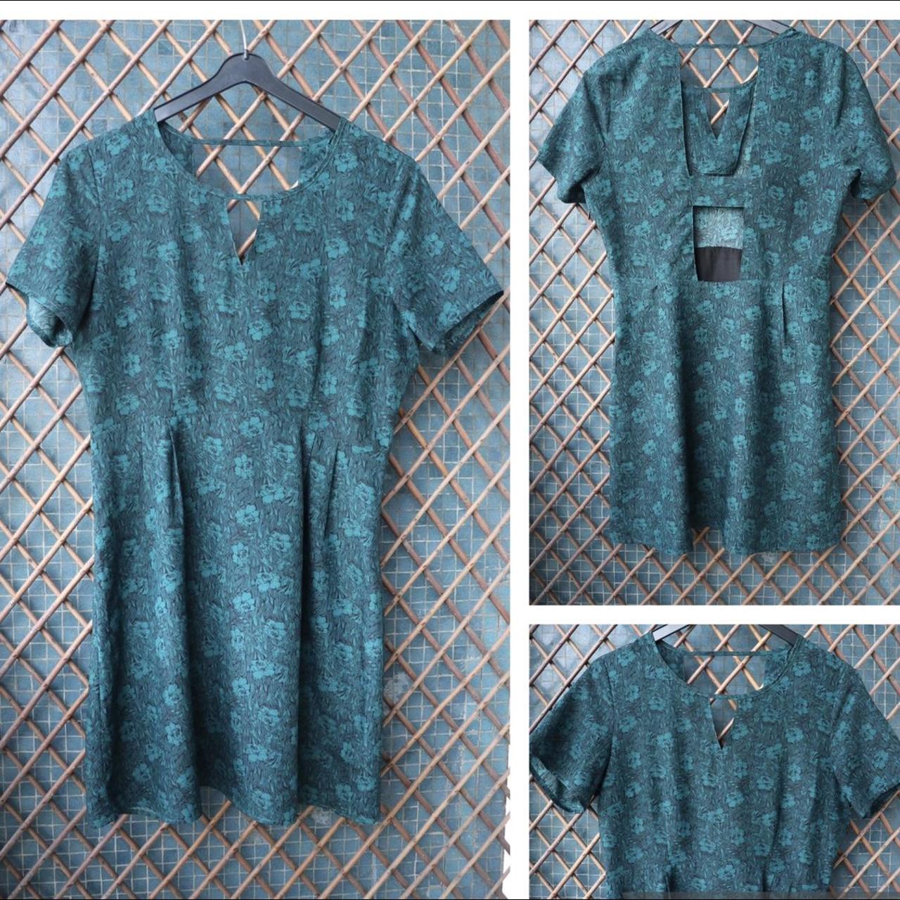 Pins and Needles floral cut out dress as seen on... Depop