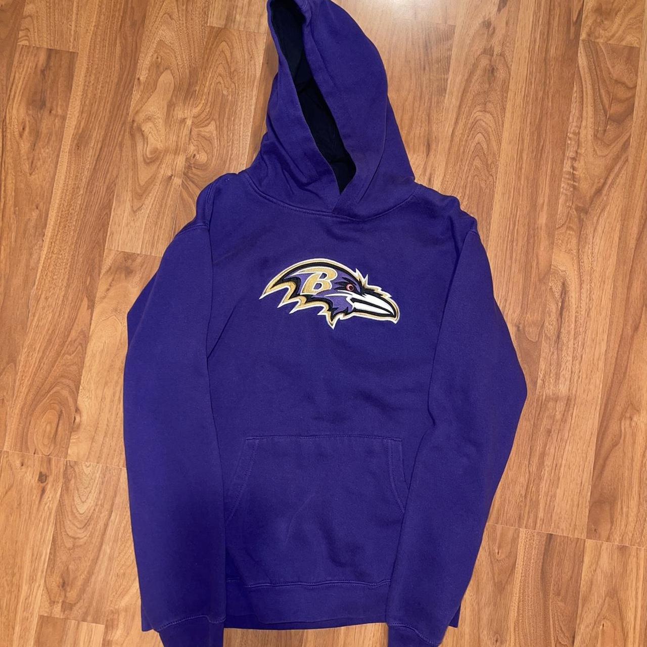 Baltimore Ravens Pro Standard Women's Local Patch Pullover Hoodie - Purple