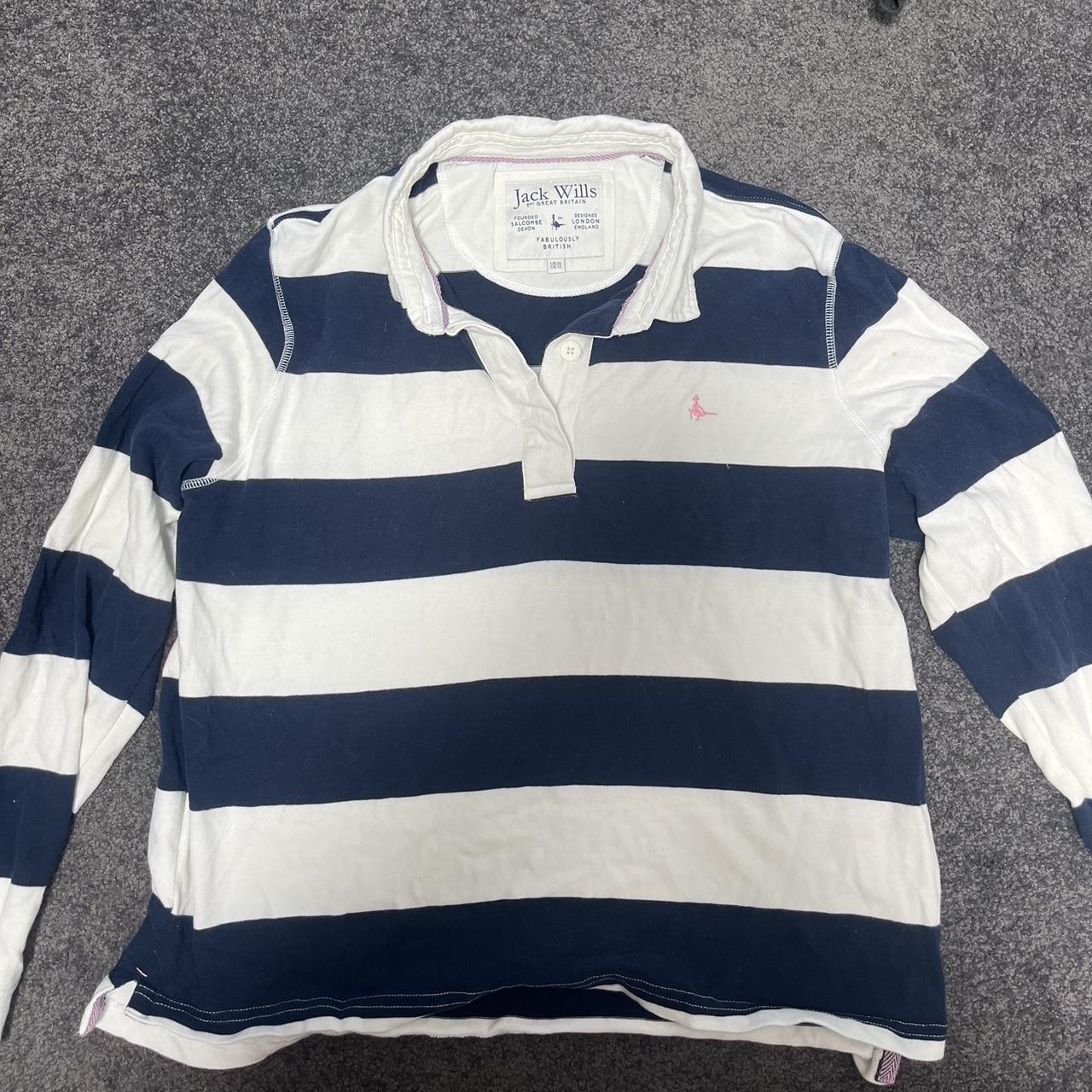 Jack wills rugby jumper New only worn a few... - Depop