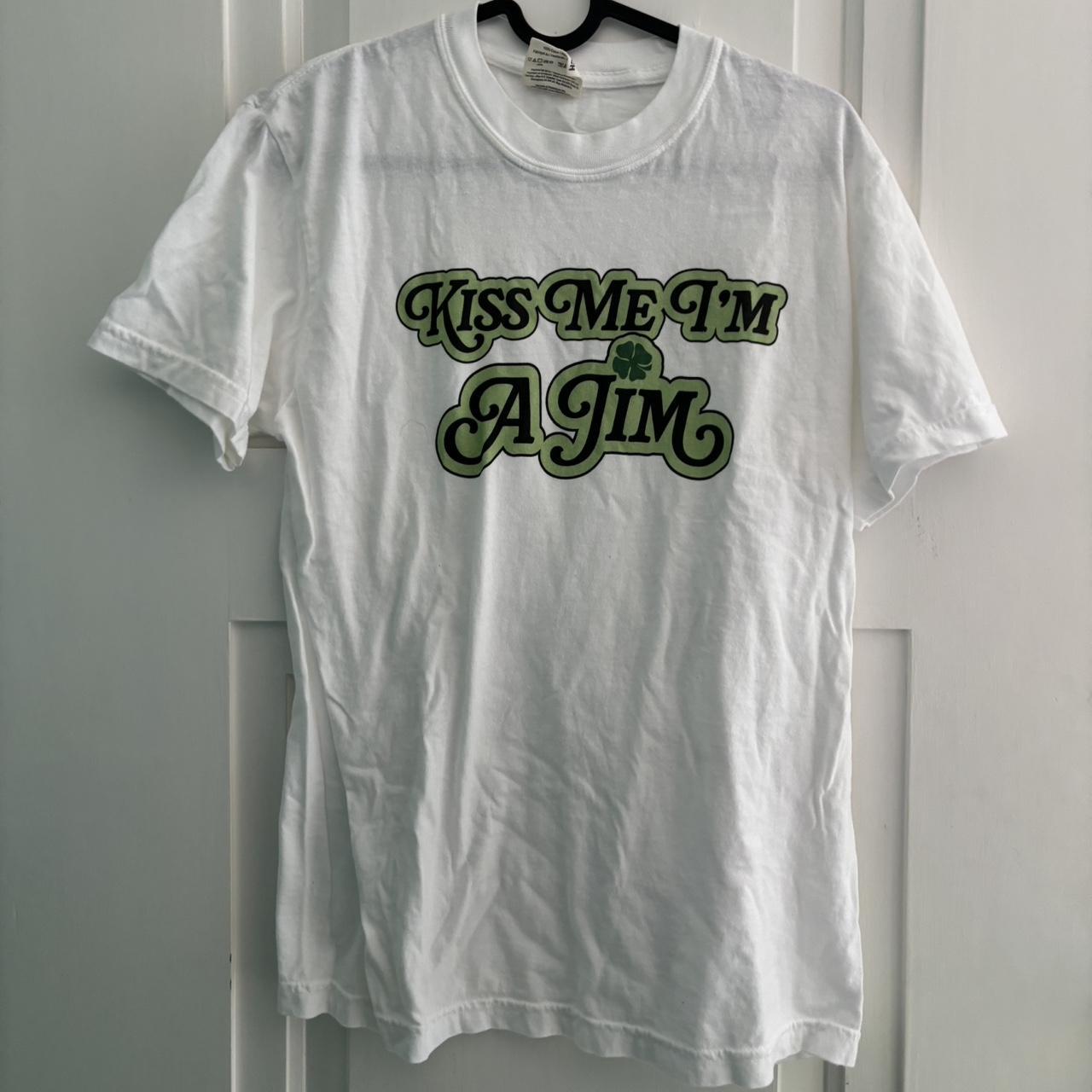 barstool sports moobie kiss me i’m a jim t shirt... - Depop