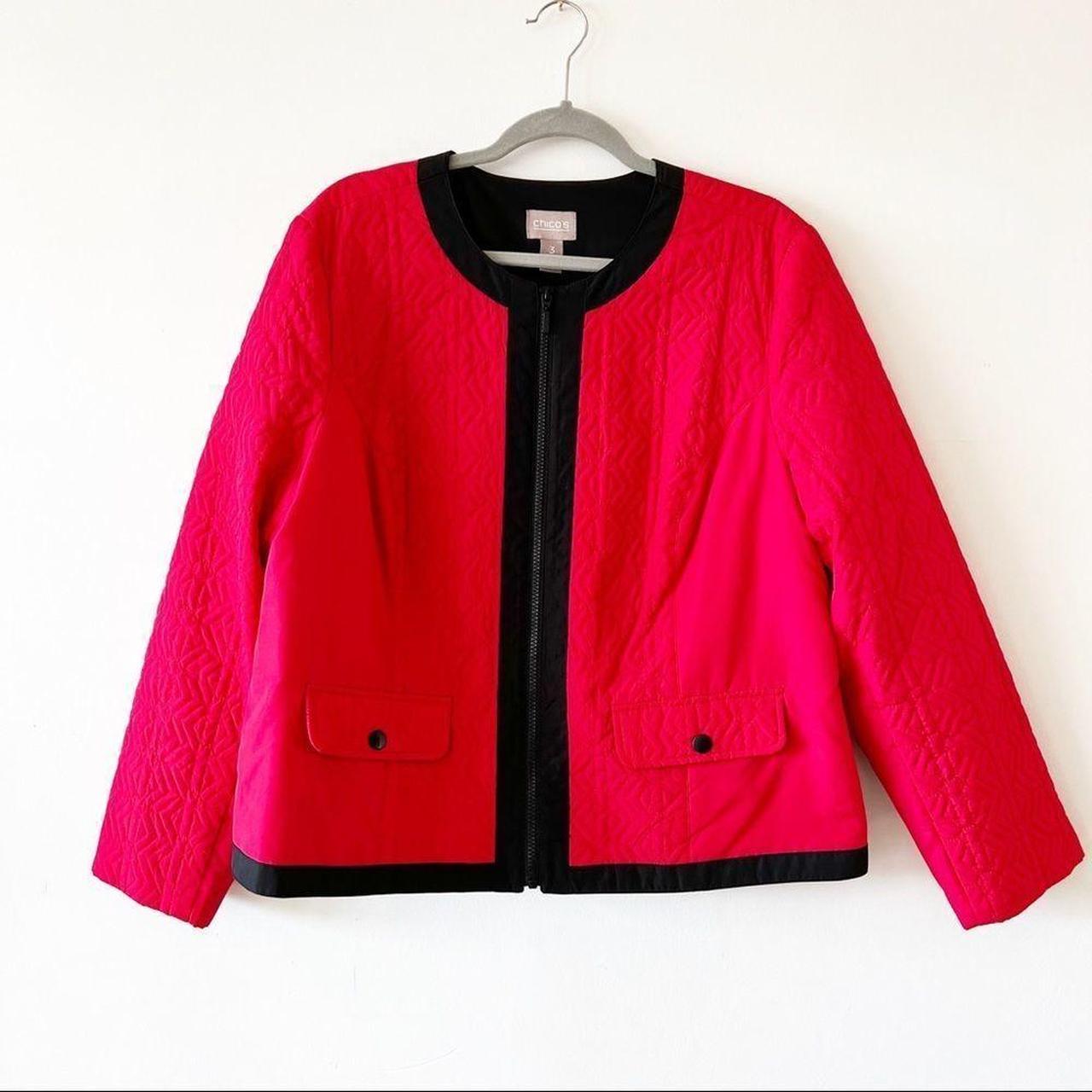 Chicos quilted outlet jacket