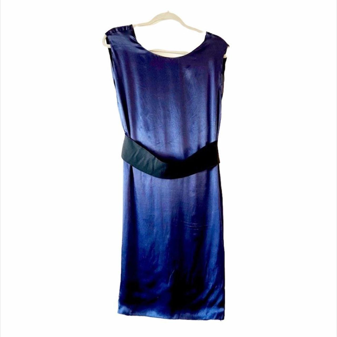 Lanvin Women's Blue and Black Dress