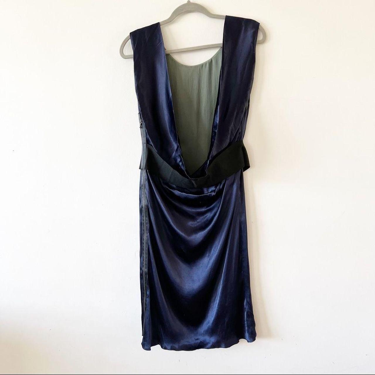 Lanvin Women's Blue and Black Dress (2)