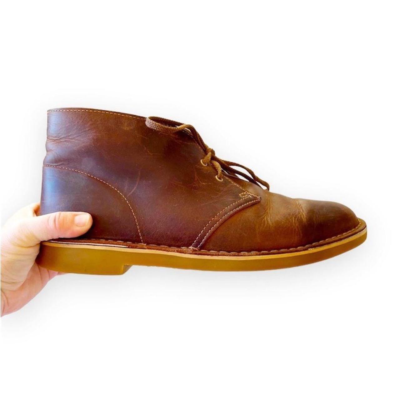 Clarks mens hot sale nubuck boots